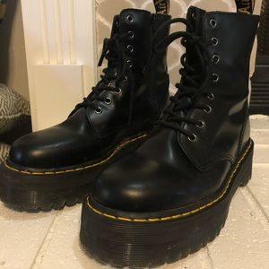 Doc Martens Jadon Smooth Leather Platform Boots